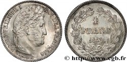 1 franc Louis-Philippe, couronne de chêne 1845 Rouen F.210/101