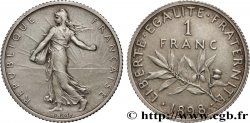 1 franc Semeuse, flan mat, vieil argent 1898 Paris F.217/2