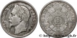1 franc Napoléon III, tête laurée 1867 Paris F.215/4