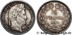 1/2 franc Louis-Philippe 1840 Rouen F.182/83