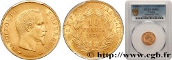 10 francs or Napoléon III, tête nue 1859 Paris F.506/7