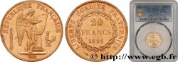 20 francs or Génie, IIIe République 1891 Paris F.533/15
