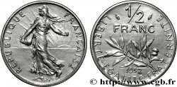 1/2 franc Semeuse, BU (Brillant Universel), frappe médaille 1992 Pessac F.198/33