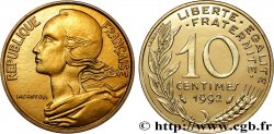 10 centimes Marianne, Brillant Universel, Frappe Médaille 1992 Pessac F.144/34