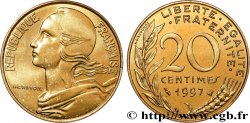 20 centimes Marianne, BU (Brillant Universel) 1997 Pessac F.156/41