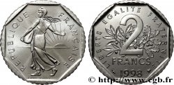 2 francs Semeuse, nickel, BU (Brillant Universel) 1998 Pessac F.272/26