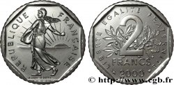 2 francs Semeuse, nickel, BU (Brillant Universel) 2000 Pessac F.272/28