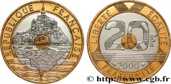 20 francs Mont Saint-Michel, BU (Brillant Universel) 2000 Pessac F.403/16