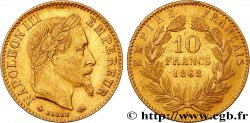 10 francs or Napoléon III, tête laurée 1868 Paris F.507A/17