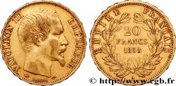 20 francs or Napoléon III, tête nue 1858 Paris F.531/13