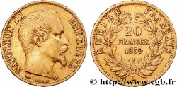 20 francs or Napoléon III, tête nue 1859 Paris F.531/15