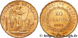 20 francs or Génie, Troisième République 1893 Paris F.533/17