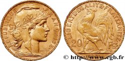20 francs or Coq, Dieu protège la France 1901 Paris F.534/6 TTB+ 