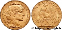 20 francs or Coq, Liberté Égalité Fraternité 1913 Paris F.535/7 SPL+ 