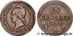 Un centime Dupré, 7 normal 1799 Paris F.100/15