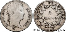 5 francs Napoléon Empereur, Empire français 1813 Nantes F.307/72