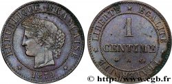 1 centime Cérès, ancre barrée 1879 Paris F.104/9