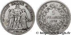 5 francs Hercule 1876 Bordeaux F.334/18