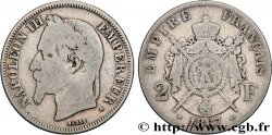 2 francs Napoléon III, tête laurée 1867 Paris F.263/5