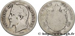 2 francs Napoléon III, tête laurée 1867 Bordeaux F.263/6