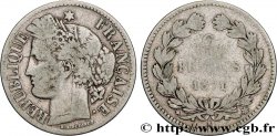 2 francs Cérès, sans légende 1871 Bordeaux F.264/4