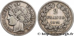 2 francs Cérès, sans légende 1871 Bordeaux F.264/4
