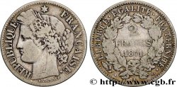2 francs Cérès, avec légende 1871 Bordeaux F.265/7