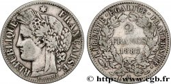 2 francs Cérès, avec légende 1887 Paris F.265/13