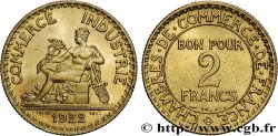 2 francs Chambres de Commerce 1922  F.267/4
