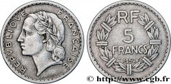 5 francs Lavrillier, aluminium 1952  F.339/22
