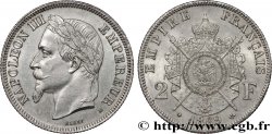 2 francs Napoléon III, tête laurée 1869 Strasbourg F.263/11