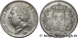2 francs Louis XVIII 1817 Bordeaux F.257/11