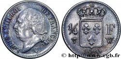 1/4 franc Louis XVIII 1820 Lille F.163/19