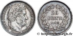 25 centimes Louis-Philippe 1845 Lille F.167/4