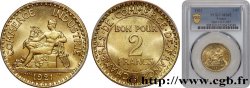 2 francs Chambres de Commerce 1921  F.267/3