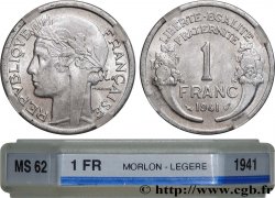 1 franc Morlon, légère 1941 Paris F.221/2