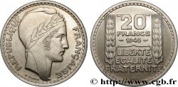 Essai de 20 francs Turin en cupro-nickel 1945 Paris GEM.206 1 MS64 