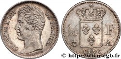1/4 franc Charles X 1830 Paris F.164/39