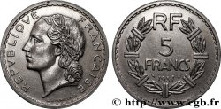 5 francs Lavrillier, nickel 1937  F.336/6