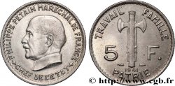 Essai de 5 francs Pétain 1941 Paris F.338/1