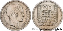 Essai de 20 francs Turin en cupro-nickel 1945 Paris GEM.206 1