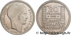 Essai de 20 francs Turin en cupro-nickel 1945 Paris GEM.206 1