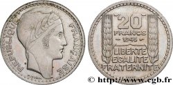 Essai de 20 francs Turin en cupro-nickel 1945 Paris GEM.206 1