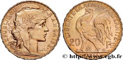 20 francs or Coq, Liberté Égalité Fraternité 1914 Paris F.535/8 SUP 