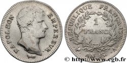 1 franc Napoléon Empereur, Calendrier révolutionnaire 1805 Paris F.201/14