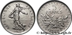 5 francs Semeuse, nickel 1988 Pessac F.341/20