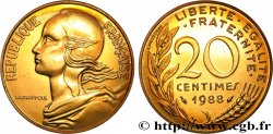 20 centimes Marianne 1988 Pessac F.156/28