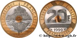 20 francs Mont Saint-Michel, BE (Belle Épreuve) 1999 Pessac F.403/15 var.