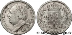 1/2 franc Louis XVIII 1821 Paris F.179/28
