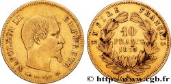 10 francs or Napoléon III, tête nue, grand module 1855 Paris F.506/1